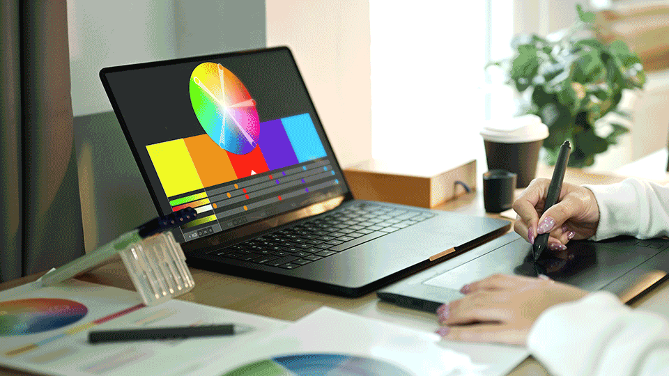 Animated design loop by BorderCo. Studio