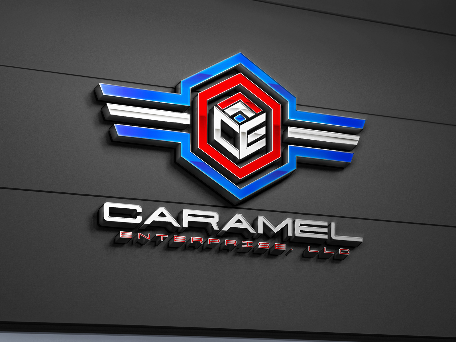 Caramel Enterprise branding and logo design project