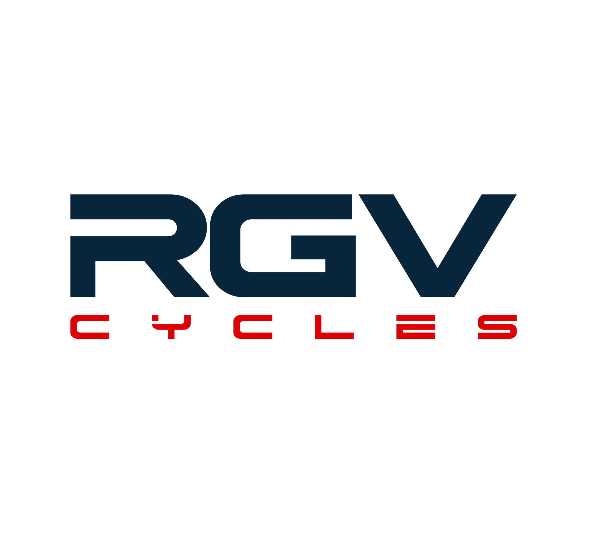 RGV Cycles brand identity presentation
